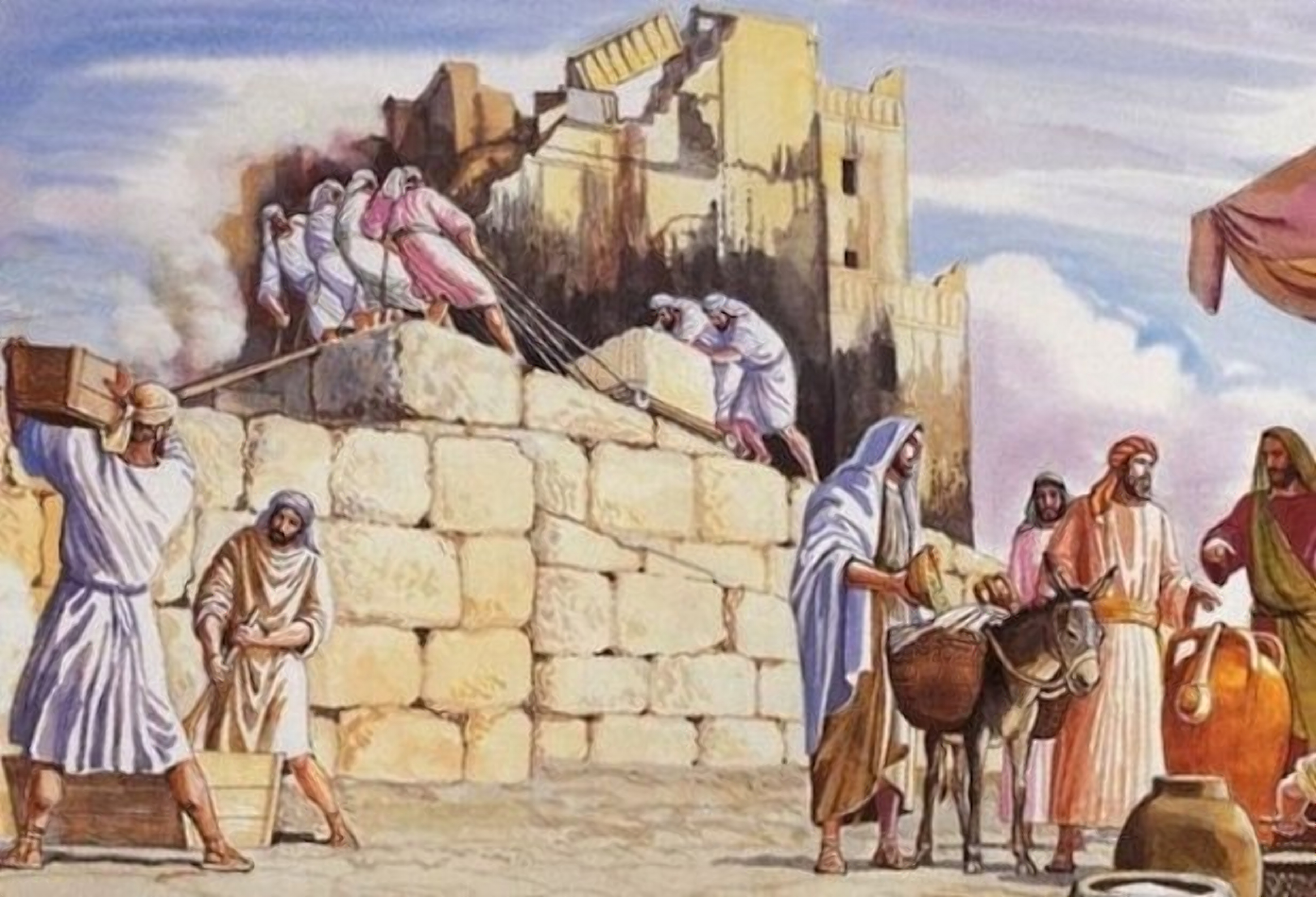 Ездра 3 глава. Пророк Ездра и Зоровавель. Ездра Возвращение в Иерусалим. Пророк Неемия. Возвращение евреев из вавилонского плена.