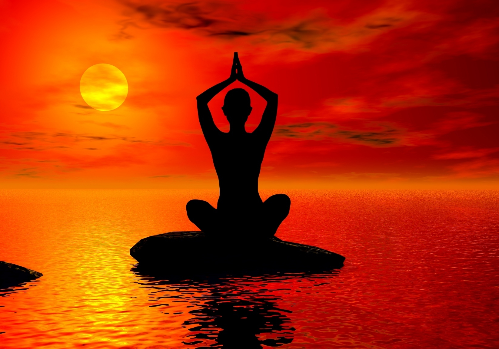 Жива йога. Йога медитация. Йога умиротворение. Картина медитация. Йога на закате.